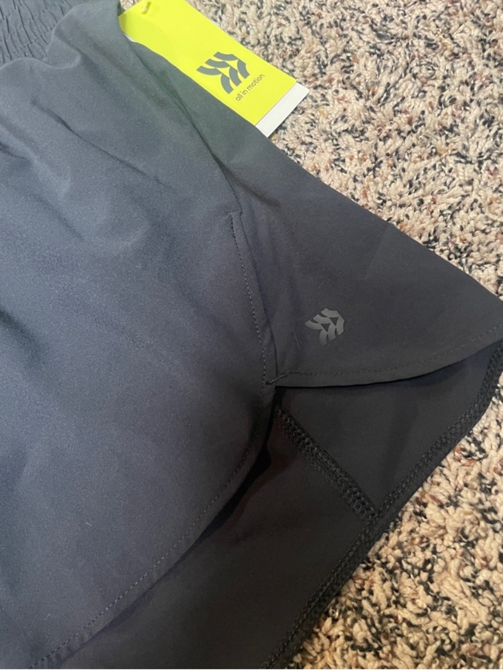 JoyLab Woven High Rise Black Layered 3” Active Casual Shorts Size XL | NWT - Picture 5 of 9